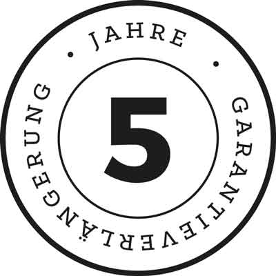 Garantieverlängerung 5 Jahre