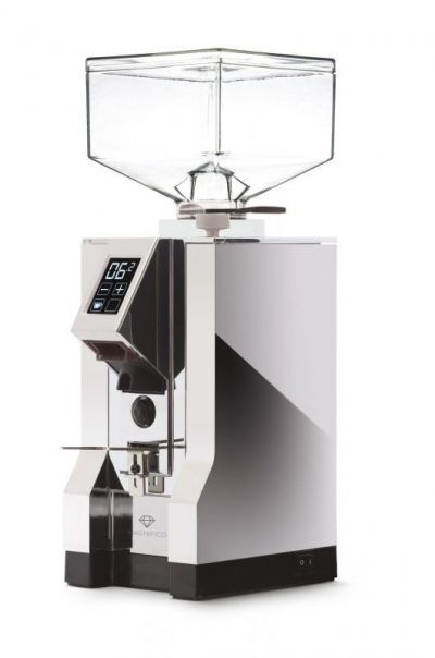 Espressomühle Eureka Mignon Chrome, Spitzenmodell der kleineren Mühlen