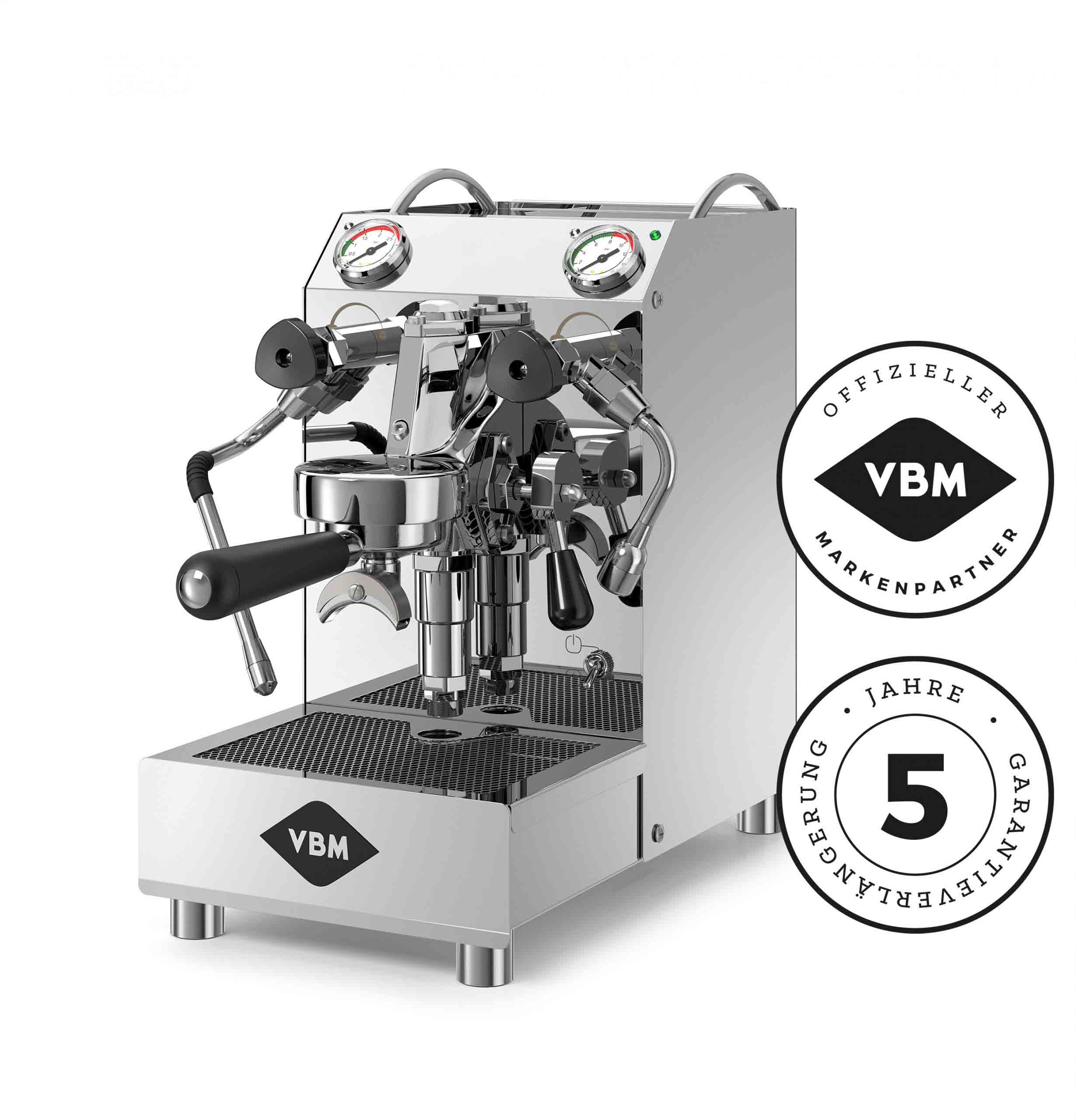 Siebträger Espressomaschine VBM Domobar Junior HX Schrägansicht
