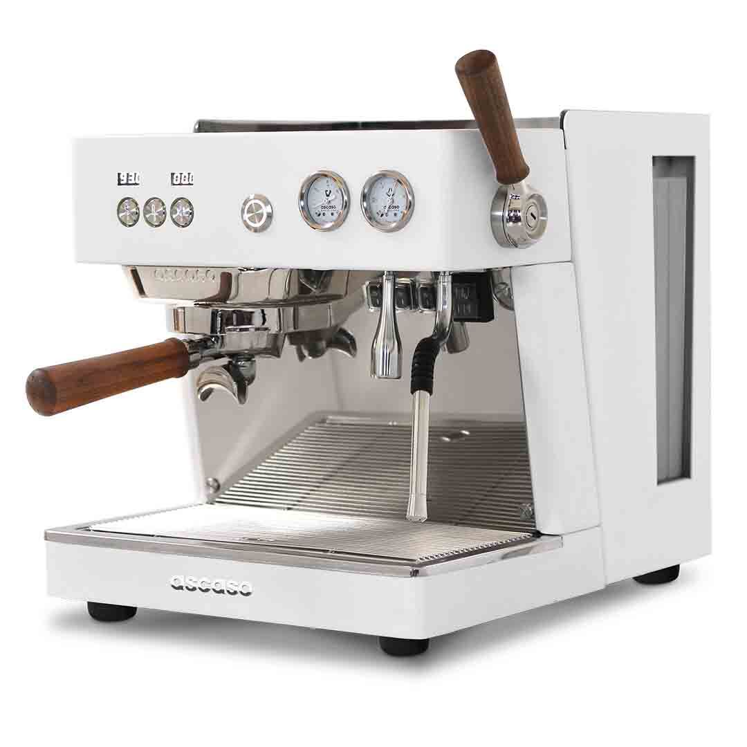 Siebträger Espressomaschine ascaso Baby T Zero Weiß